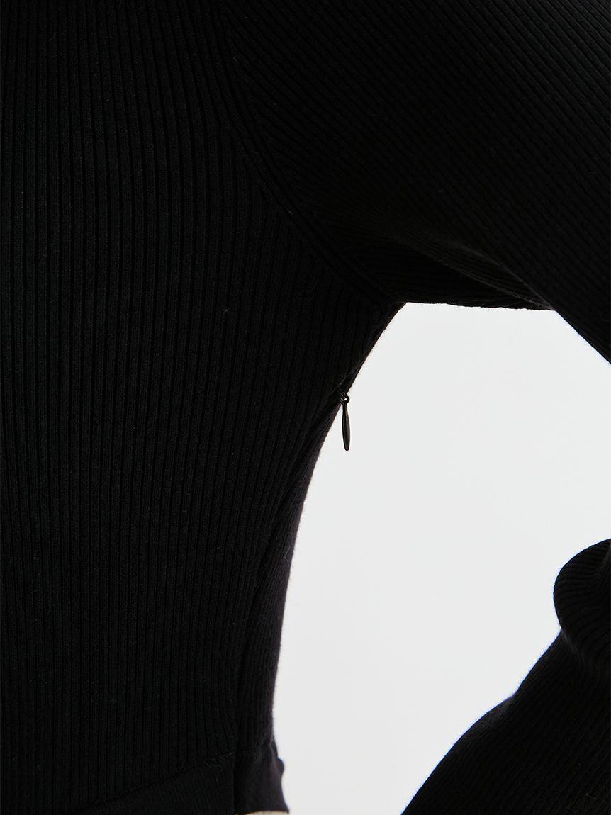 CELFORD「ラッフルスカートドッキングニットワンピ」|ワンピース|