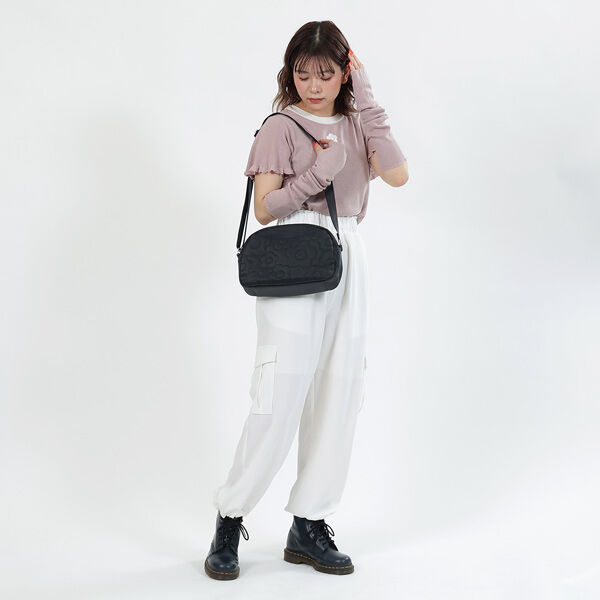 MARY QUANT「デイジーランダムキルト ショルダー」|ショルダー・メッセンジャー|