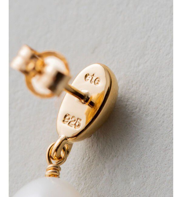 ete「パール/ビジュー ピアス」|ピアス|