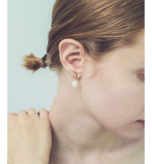 ete「パール/ビジュー ピアス」|ピアス|