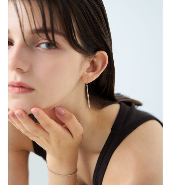 ete「[ラインストーン] ピアス」|ピアス|