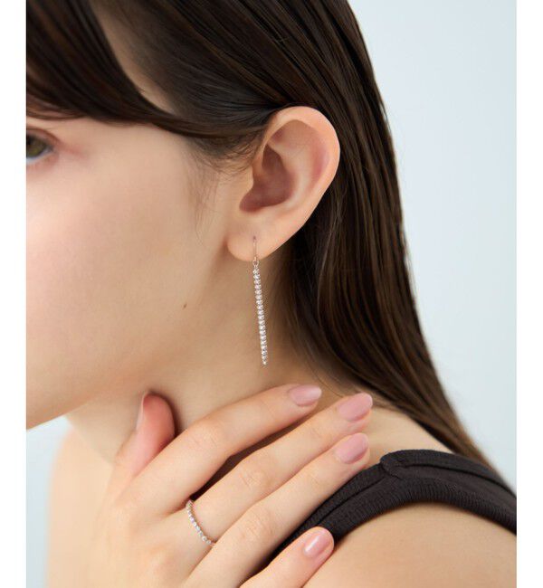 ete「[ラインストーン] ピアス」|ピアス|