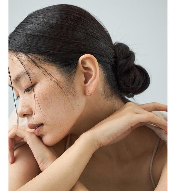 Jouete「[WEB LIMITED] K10YG ピアス ダイヤモンド」|ピアス|