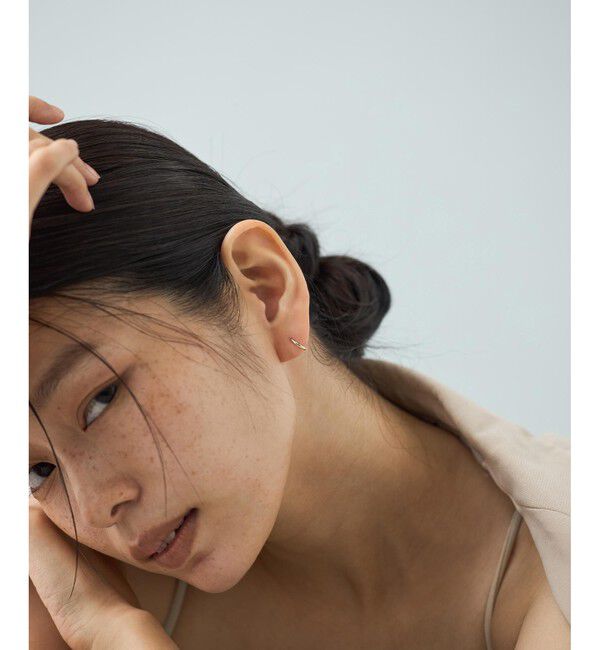 Jouete「[WEB LIMITED] K10YG ピアス ダイヤモンド」|ピアス|