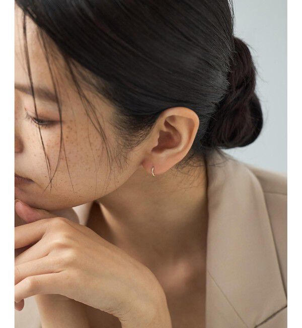 Jouete「[WEB LIMITED] K10YG ピアス ダイヤモンド」|ピアス|