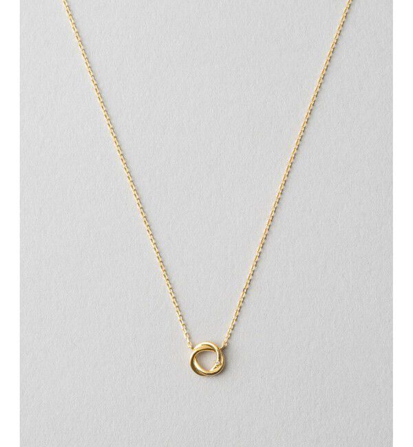 Jouete「[ディアマンティーニ] ネックレス ダイヤモンド サークル」|ネックレス|イエローゴールド