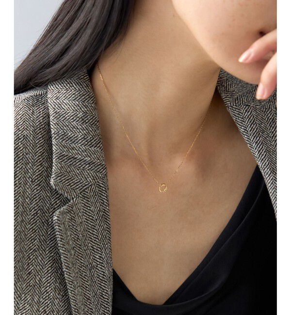 Jouete「[ディアマンティーニ] ネックレス ダイヤモンド サークル」|ネックレス|