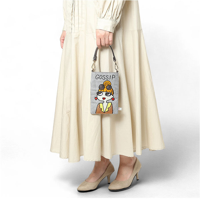 BACKYARD FAMILY「スマホショルダーバッグ レディース 通販 Lyre バッグ スマホバッグ ミニショルダー」|ショルダー・メッセンジャー|