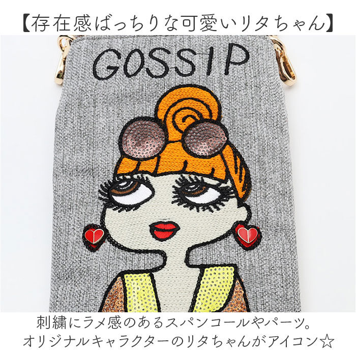 BACKYARD FAMILY「スマホショルダーバッグ レディース 通販 Lyre バッグ スマホバッグ ミニショルダー」|ショルダー・メッセンジャー|