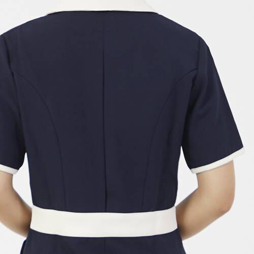 BACKYARD FAMILY「事務 ワンピース 通販 Veriella 12 事務服 エステ ユニフォーム 医療事務 制服」|ワンピース|