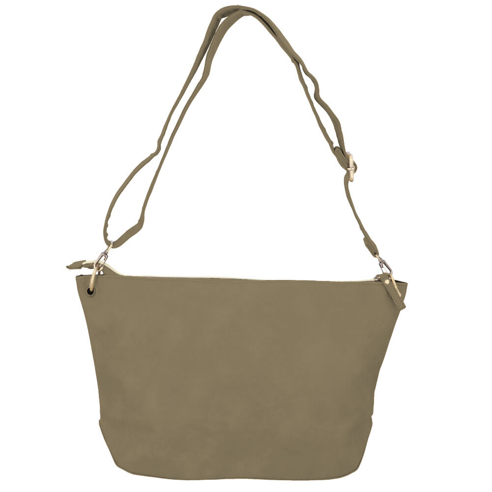 BACKYARD FAMILY「ショルダーバッグ レディース 斜めがけ 大人 通販 大きめ 軽量 軽い 通勤 通学 A4 大容量」|ショルダー・メッセンジャー|ベージュ1