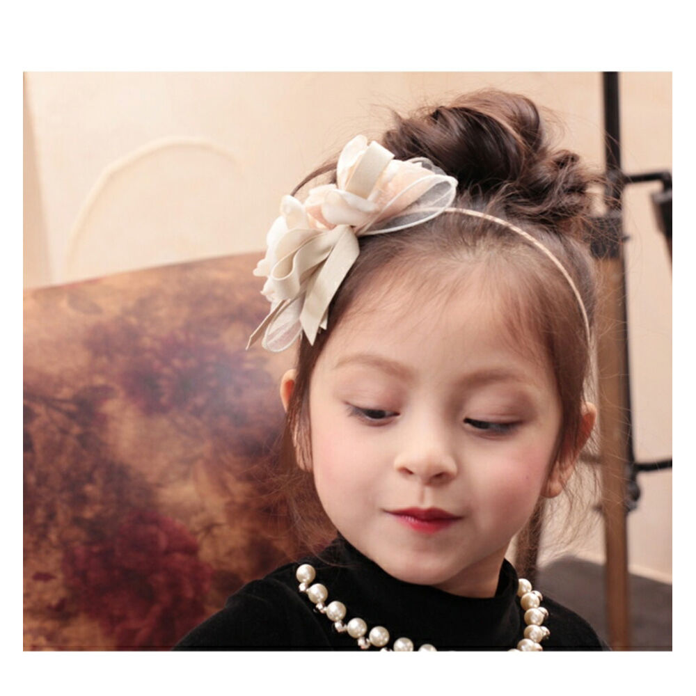 BACKYARD FAMILY「Rora カチューシャ 通販 花 リボン 10002949 髪飾り ヘッドドレス 子供 女の子」|その他|ホワイト1