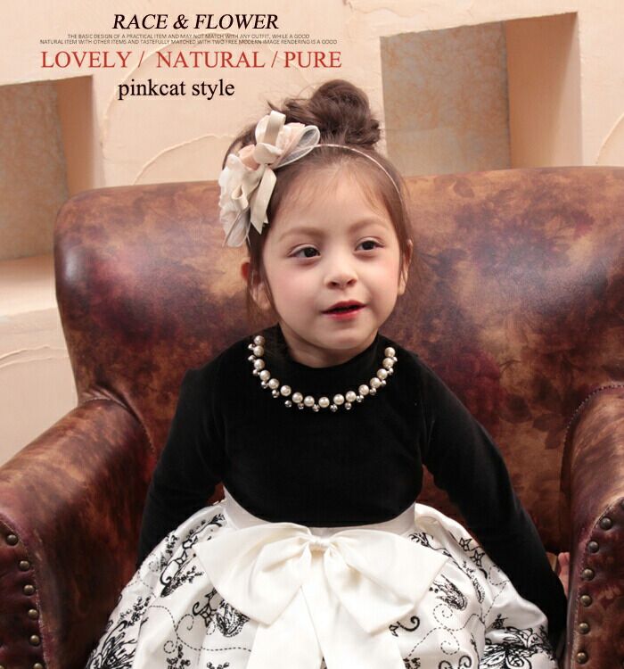 BACKYARD FAMILY「Rora カチューシャ 通販 花 リボン 10002949 髪飾り ヘッドドレス 子供 女の子」|その他|