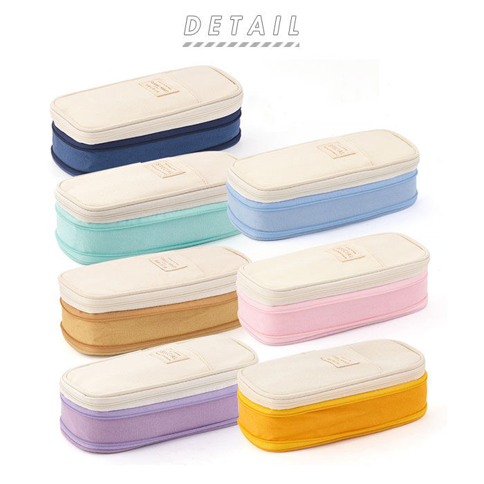 BACKYARD FAMILY「ペンケース 大容量 通販 筆箱 ふでばこ ペンポーチ 二階建て 二層 おしゃれ チャック 通学」|その他|