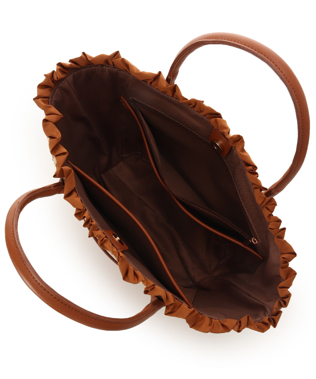 Samantha Thavasa「フロントポケットかごバッグ」|ハンドバッグ|