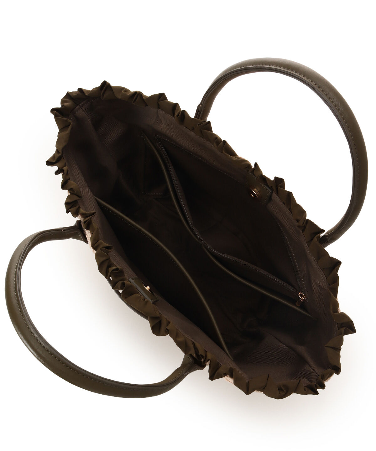 Samantha Thavasa「フロントポケットかごバッグ」|ハンドバッグ|