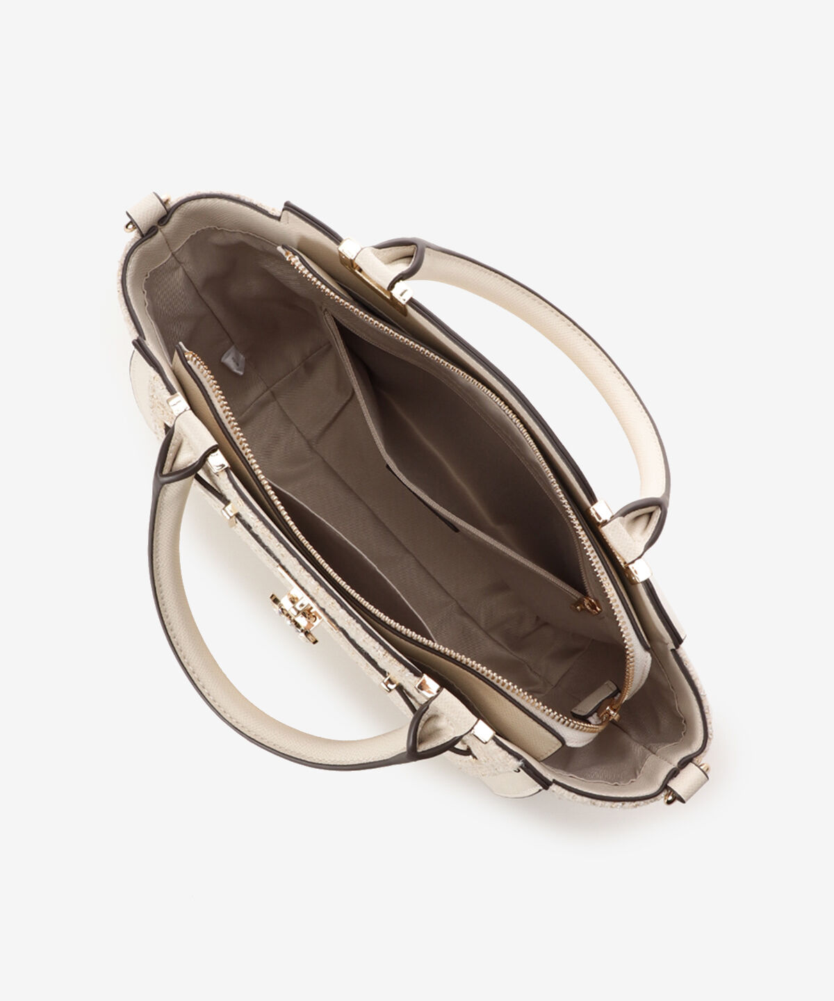 Samantha Vega「ツイードベルトビジューハンドバッグ」|ハンドバッグ|