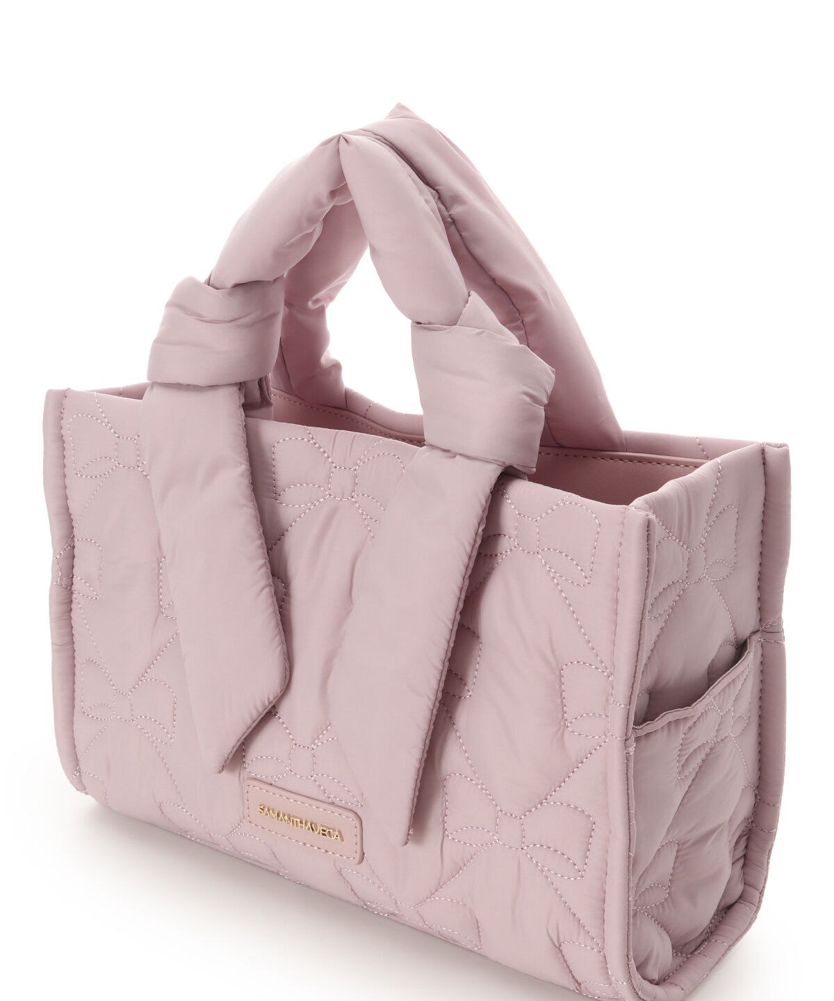 Samantha Vega「リボンキルティングハンドバッグ」|ハンドバッグ|