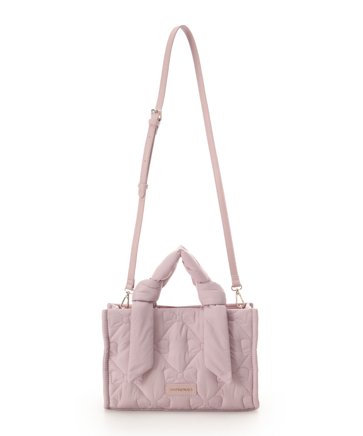 Samantha Vega「リボンキルティングハンドバッグ」|ハンドバッグ|