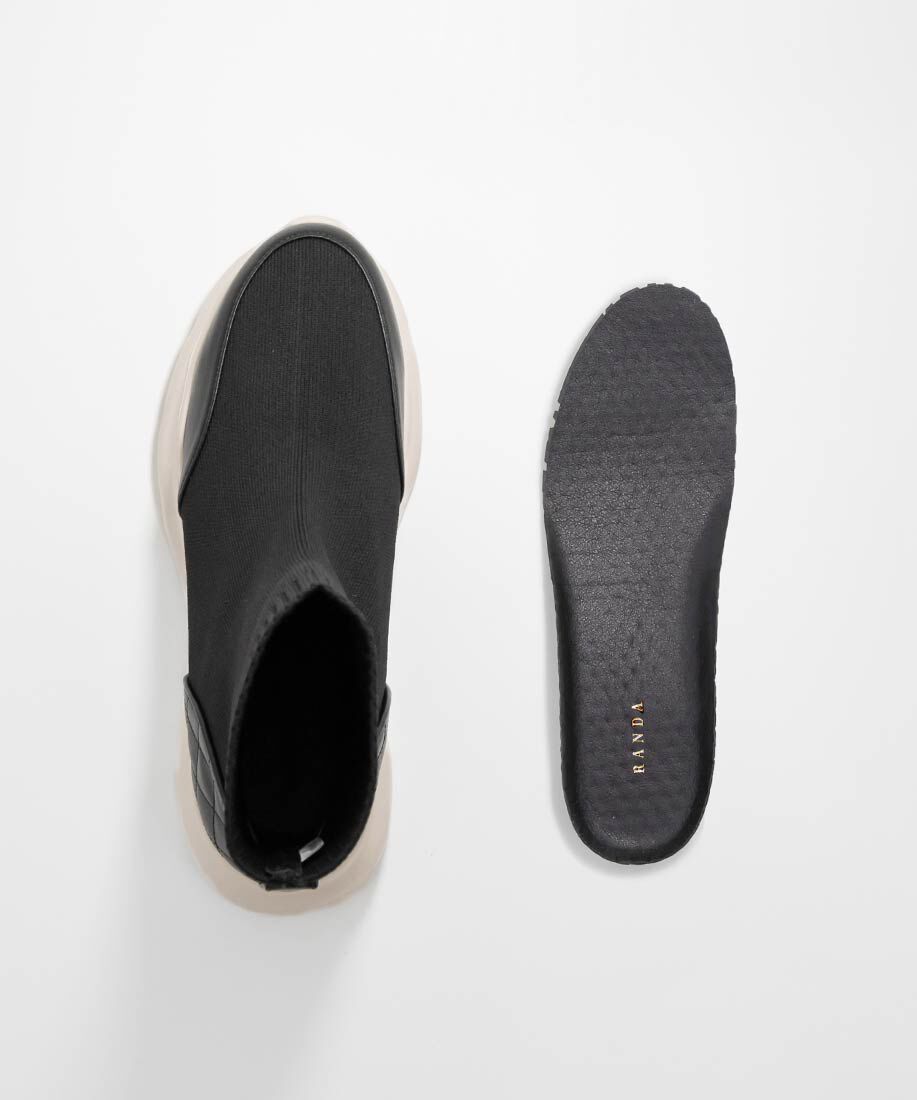  「【SUSTAINABLE】ボリュームソールソックススニーカー」|スニーカー|