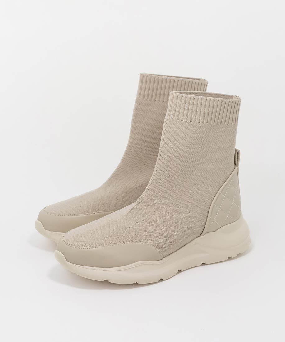  「【SUSTAINABLE】ボリュームソールソックススニーカー」|スニーカー|