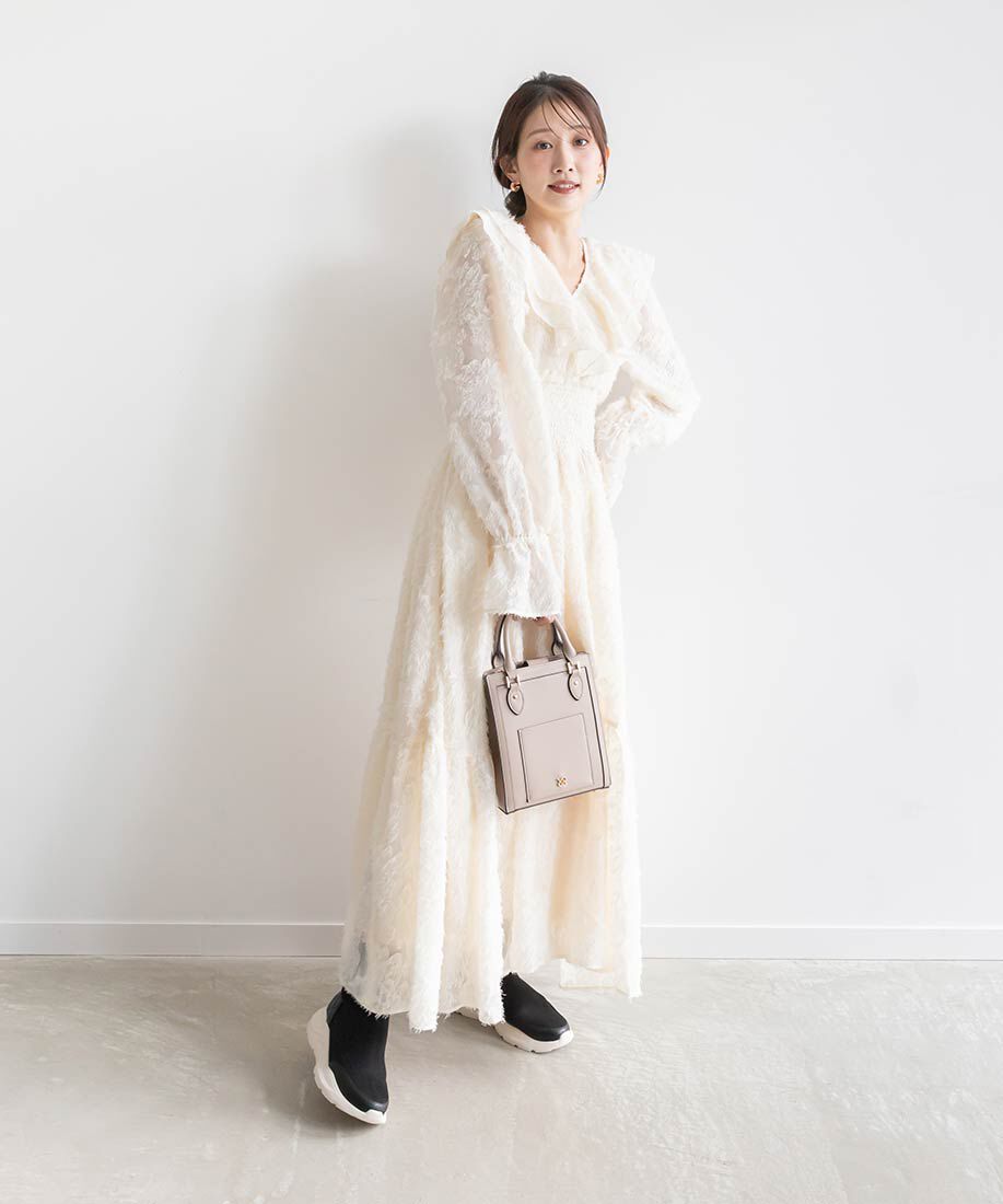  「【SUSTAINABLE】ボリュームソールソックススニーカー」|スニーカー|