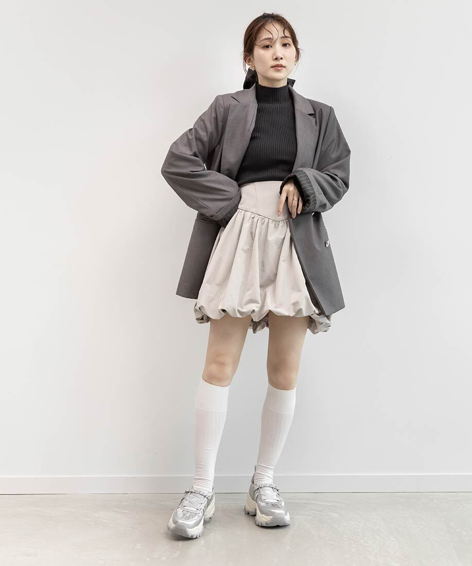  「ビジューベルトレースアップスニーカー」|スニーカー|