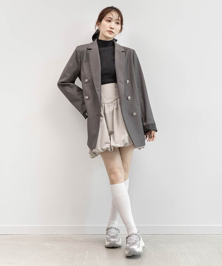  「ビジューベルトレースアップスニーカー」|スニーカー|