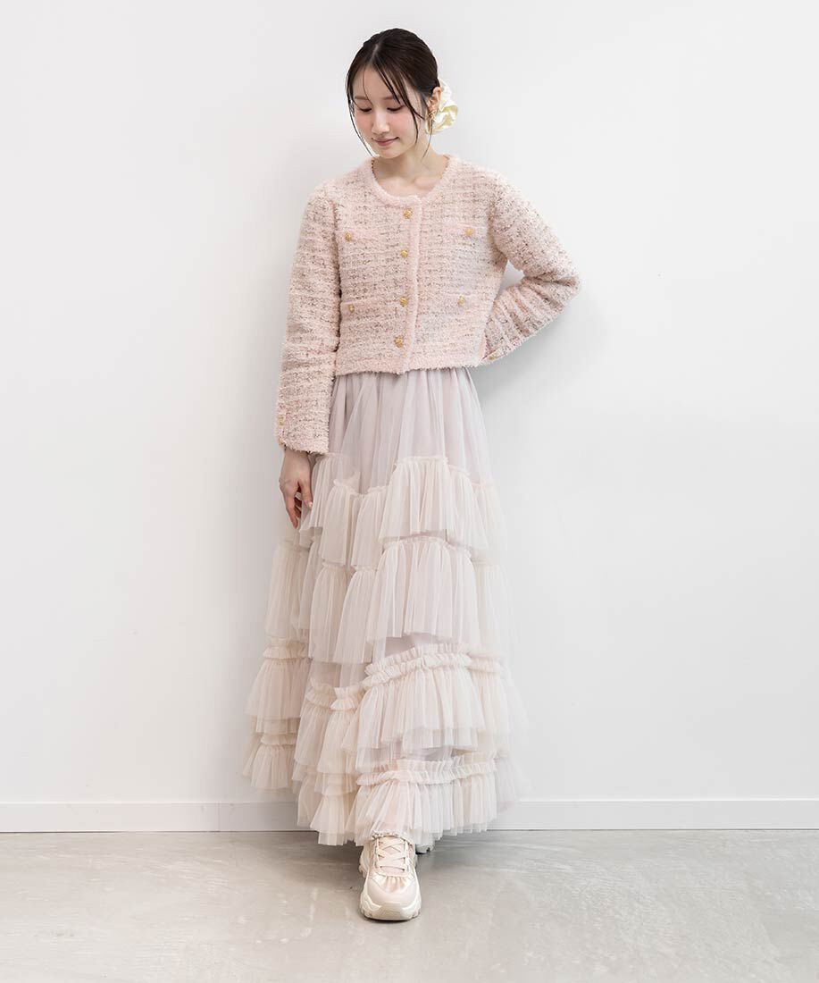  「ビジューベルトレースアップスニーカー」|スニーカー|