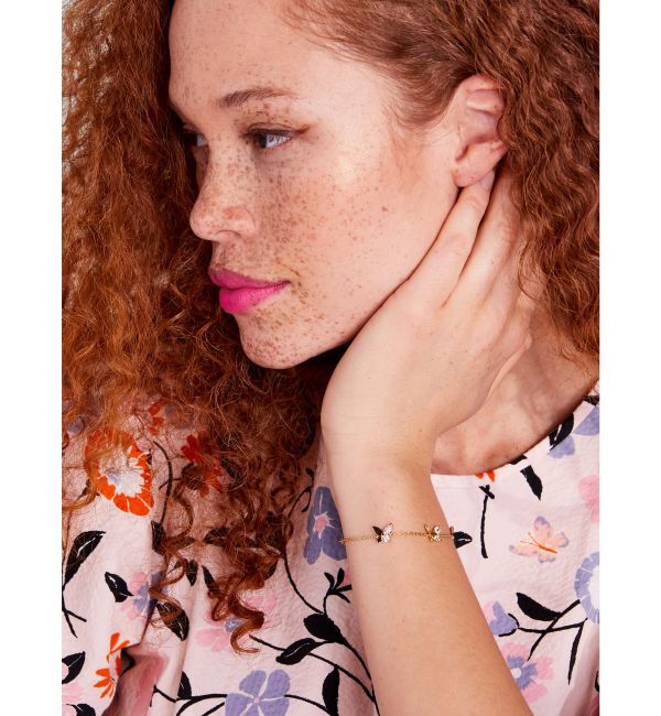 kate spade new york「ソーシャル バタフライ ブレスレット」|ブレスレット・バングル|