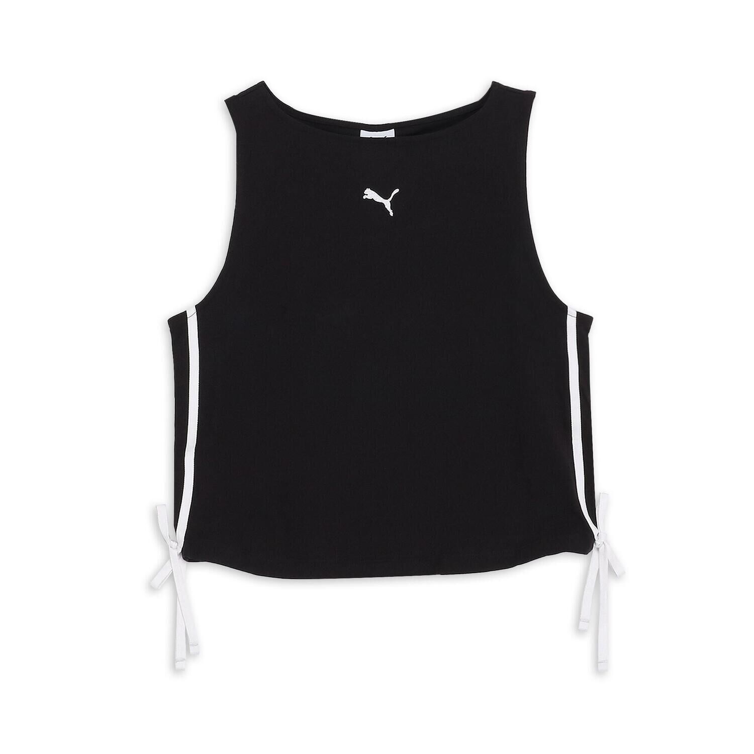 PUMA「【PUMA ｳｪｱ】W T7 MODERNDELIGHT TANK」|Tシャツ・カットソー|ブラック