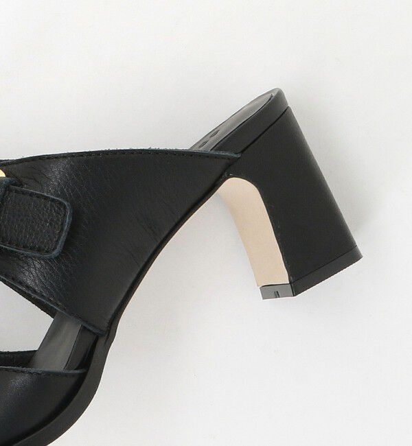 ODETTE E ODILE「ダブルワイドベルト ミュール サンダル60&uarr;」|サンダル|