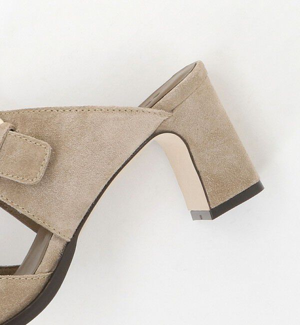 ODETTE E ODILE「ダブルワイドベルト ミュール サンダル60&uarr;」|サンダル|