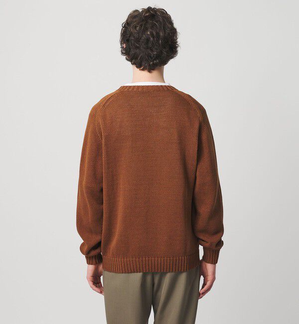 UNITED ARROWS「テープヤーン 天竺編み  クルーネック サマーニット」|ニット・セーター|