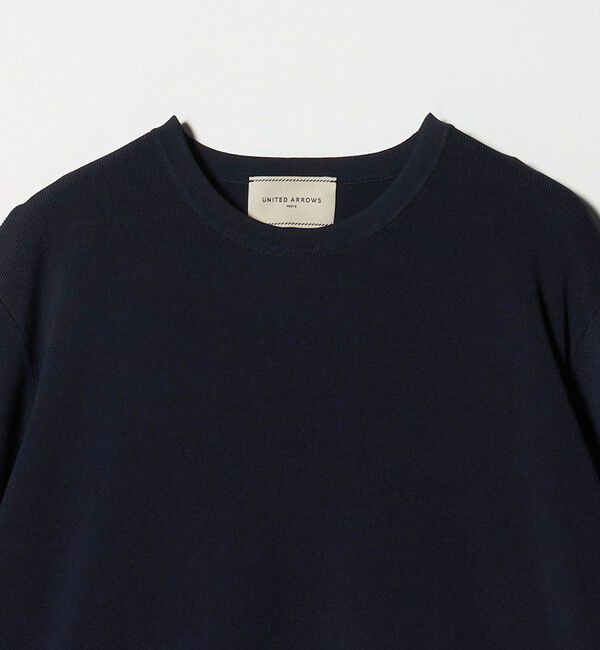 UNITED ARROWS「オーガンジー フリルコンビ ニット ‐ウォッシャブル‐」|ニット・セーター|
