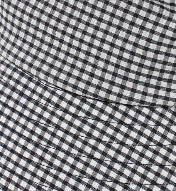 UNITED ARROWS「ギンガムチェック ハット UV」|ハット|