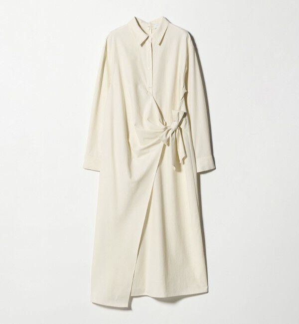 UNITED ARROWS「ドレープ ギャザー ワンピース ‐ウォッシャブル‐」|ワンピース|