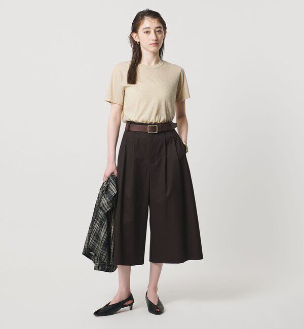 UNITED ARROWS「ラメ テンジク Tシャツ」|Tシャツ・カットソー|