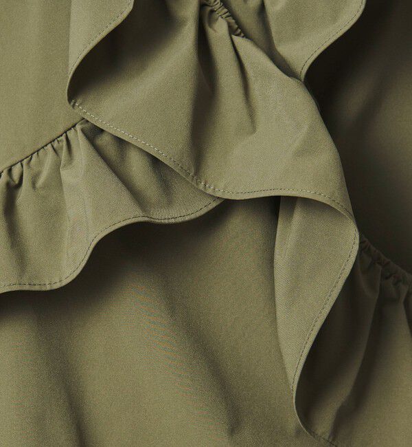 AEWEN MATOPH「＜AEWEN MATOPH＞フリルカシュクールノースリーブブラウス ‐ ウォッシャブル ‐」|シャツ・ブラウス|