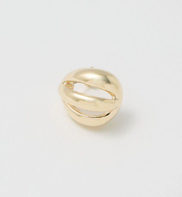 UNITED ARROWS green label relaxing「3ライン ハーフボール ピアス」|ピアス|