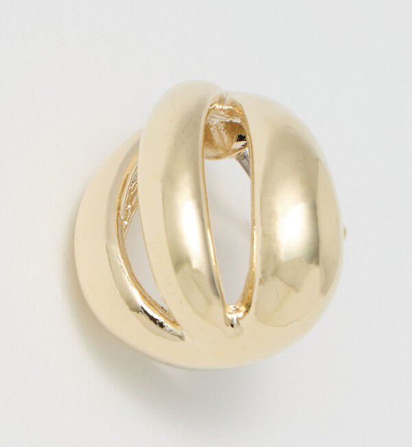 UNITED ARROWS green label relaxing「3ライン ハーフボール ピアス」|ピアス|