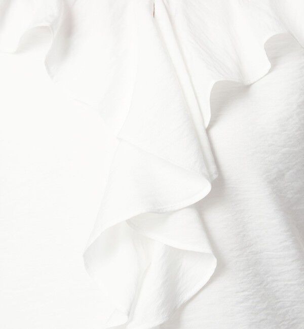 UNITED ARROWS green label relaxing「ラッフル ブラウス」|シャツ・ブラウス|