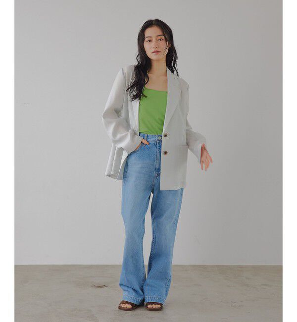 EMMEL REFINES「＜EMMEL REFINES＞EM ライトシアー テーラード ジャケット」|テーラードジャケット|