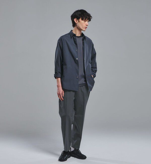 UNITED ARROWS green label relaxing「FINE BASIC スビン オックスフォード ジャストルーズ シャツ」|シャツ・ブラウス|