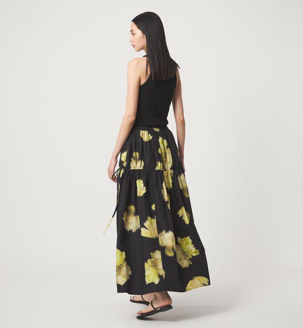 EMMEL REFINES「＜EMMEL REFINES＞EM ビッグフラワー ギャザー フレアスカート」|スカート|