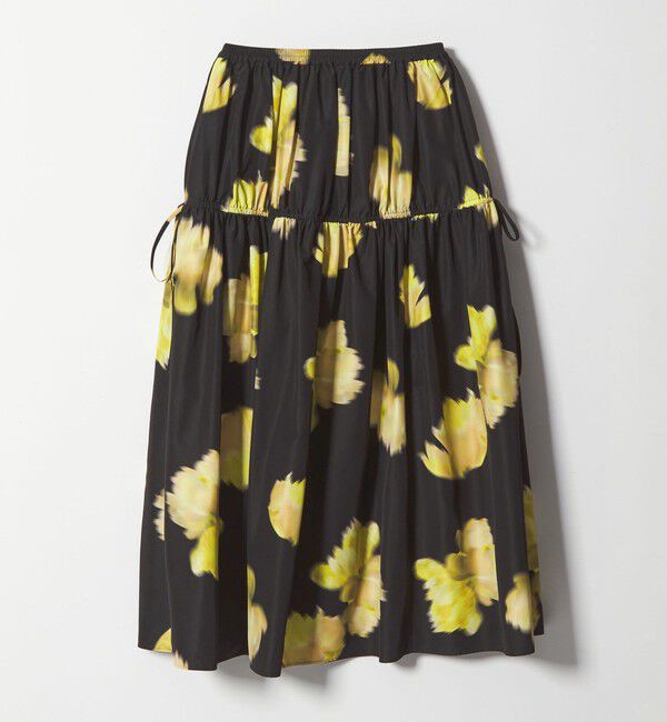 EMMEL REFINES「＜EMMEL REFINES＞EM ビッグフラワー ギャザー フレアスカート」|スカート|