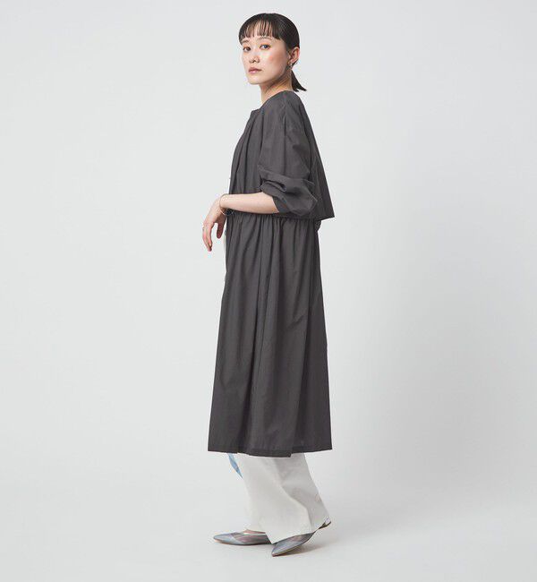 UNITED ARROWS green label relaxing「ギャザー ドロスト コート 撥水」|その他|