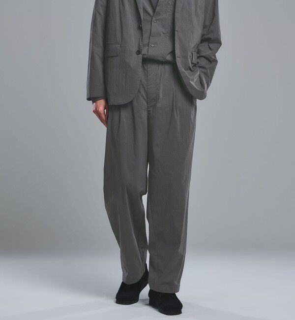 UNITED ARROWS green label relaxing「WONDER CLOTH ワイド イージーパンツ W4 -ストレッ チ・接触冷感・吸水速乾-」|その他|DK.GRAY