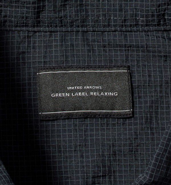 UNITED ARROWS green label relaxing「ナイロン シアー リップストップ 長袖 ジャストルーズ シャツ」|シャツ・ブラウス|