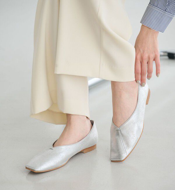 BEAUTY&YOUTH UNITED ARROWS「Vカットステッチ フラットシューズ」|バレエシューズ|その他2